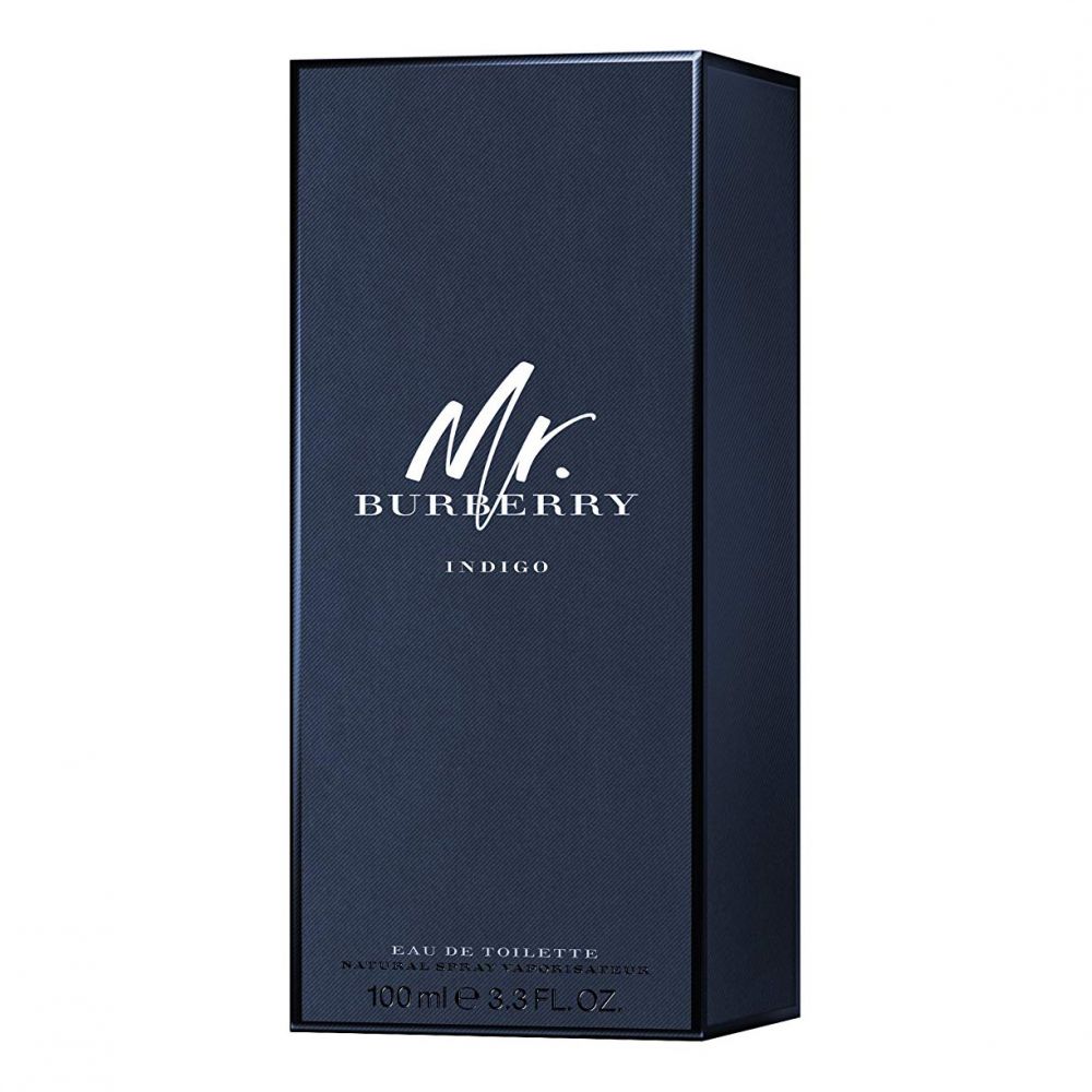 Mr. Burberry Indigo by Burberry for Men - Eau De Toilette, 100Ml